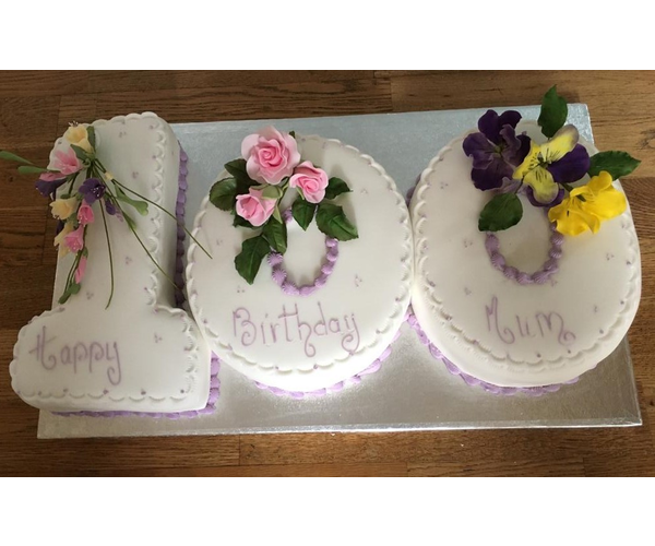 Numbered Birthday Cakes 15